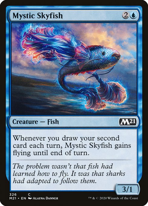 Mystic Skyfish from Core Set 2021