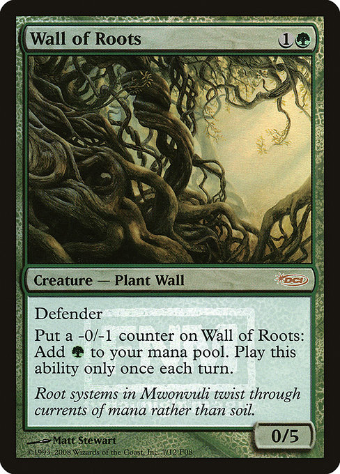 Wall of Roots from Friday Night Magic 2008