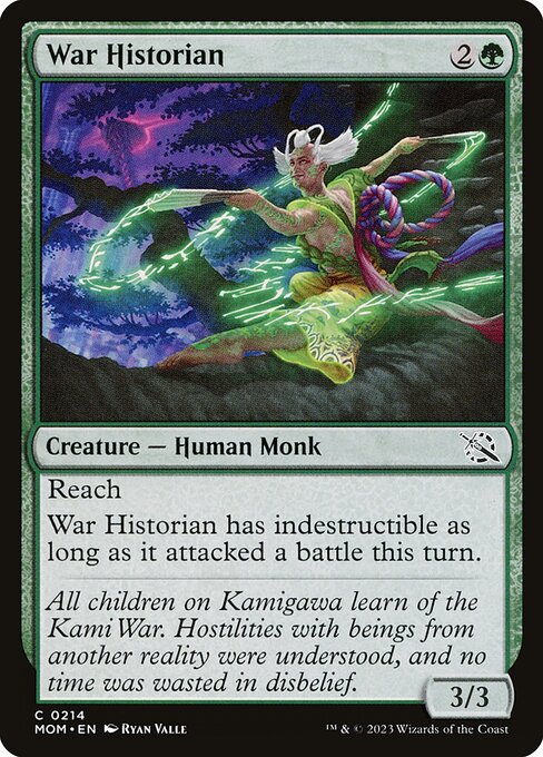 War Historian highlighted card art