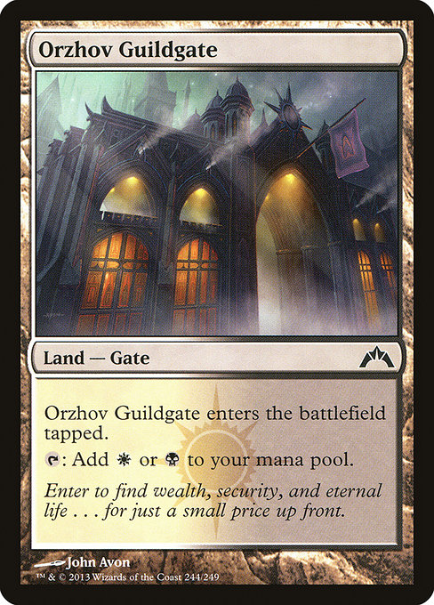 Orzhov Guildgate from Gatecrash