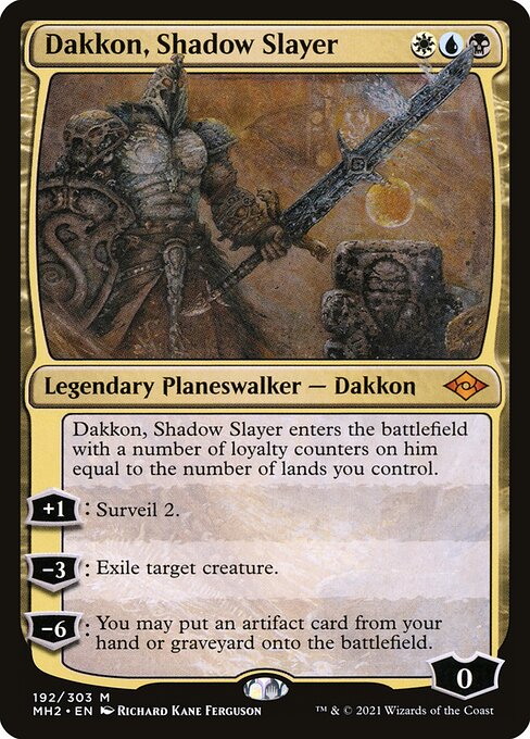 Dakkon, Shadow Slayer from Modern Horizons 2