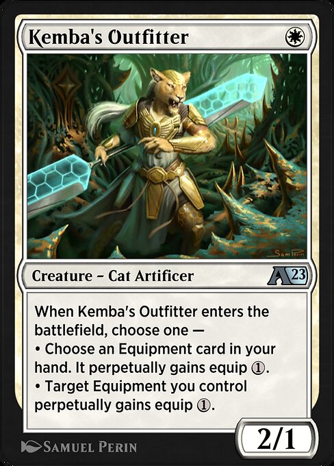 Kemba's Outfitter highlighted card art