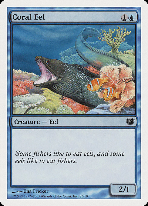 Coral Eel highlighted card art