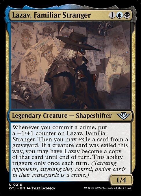 Lazav, Familiar Stranger highlighted card art