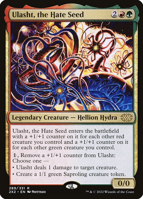 Ulasht, the Hate Seed highlighted card art