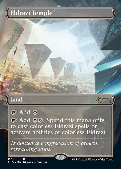Eldrazi Temple from Secret Lair Drop