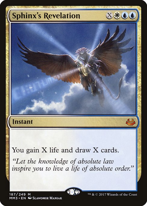 Sphinx's Revelation from Modern Masters 2017
