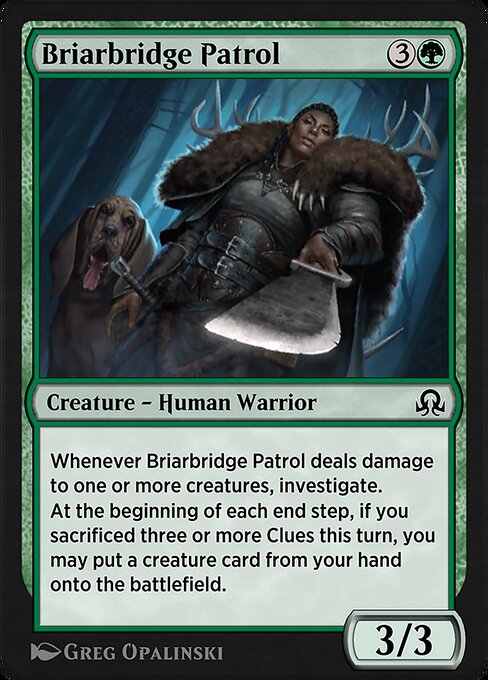 Briarbridge Patrol highlighted card art