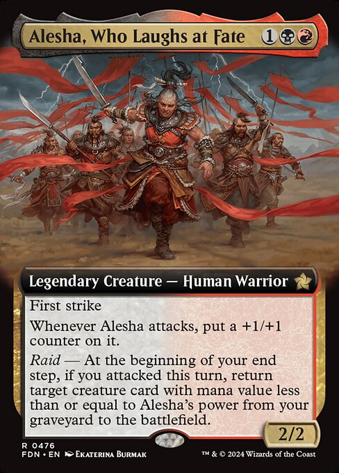 Alesha, Who Laughs at Fate from Foundations