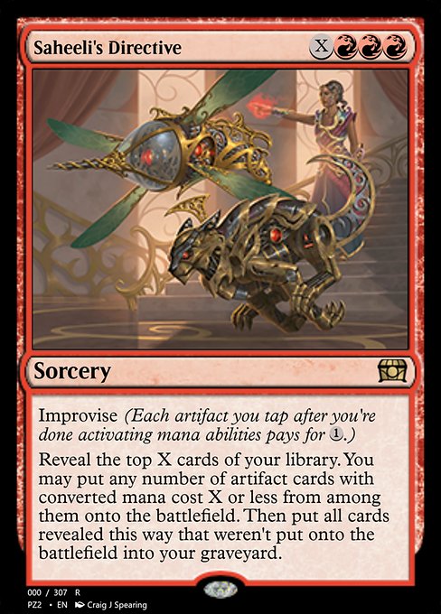 Saheeli's Directive highlighted card art