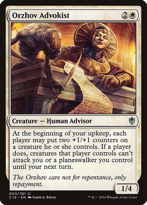 Orzhov Advokist from Commander 2016