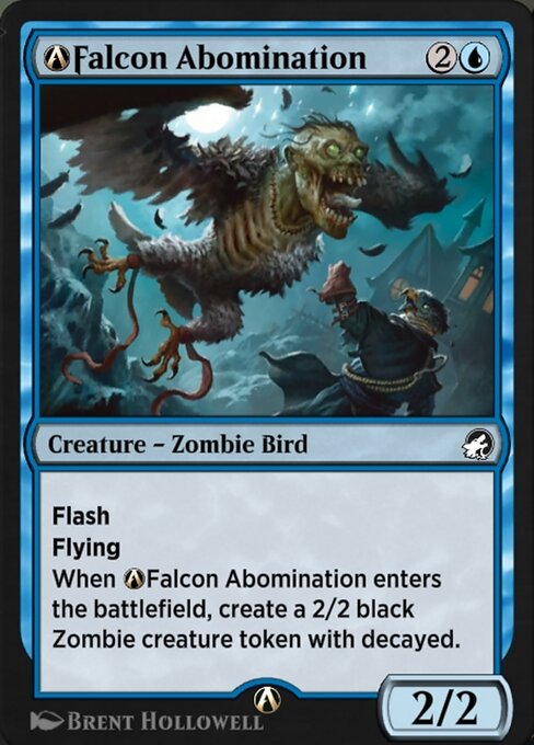A-Falcon Abomination highlighted card art