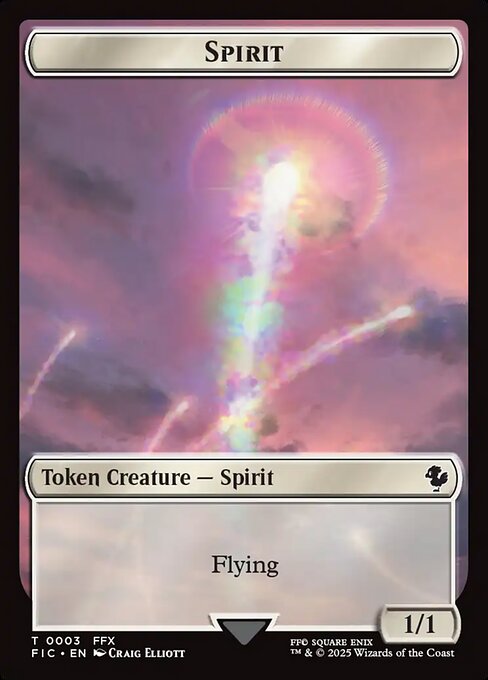 Spirit highlighted card art