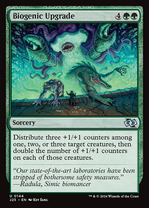 Biogenic Upgrade highlighted card art