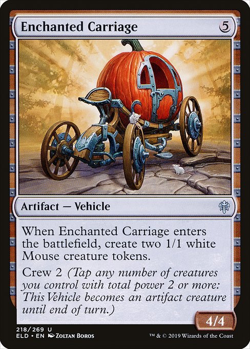 Enchanted Carriage from Throne of Eldraine