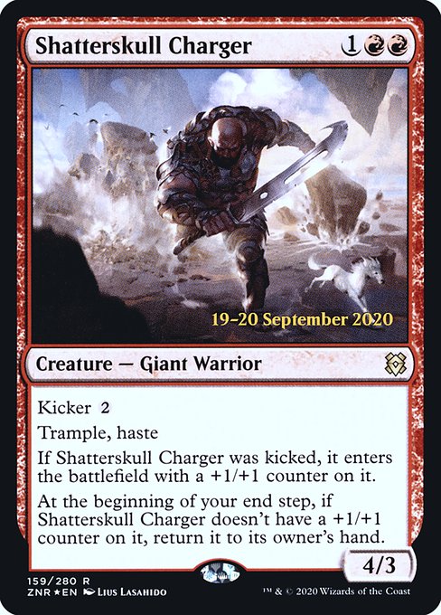 Shatterskull Charger from Zendikar Rising Promos
