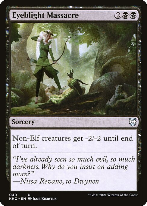 Eyeblight Massacre highlighted card art