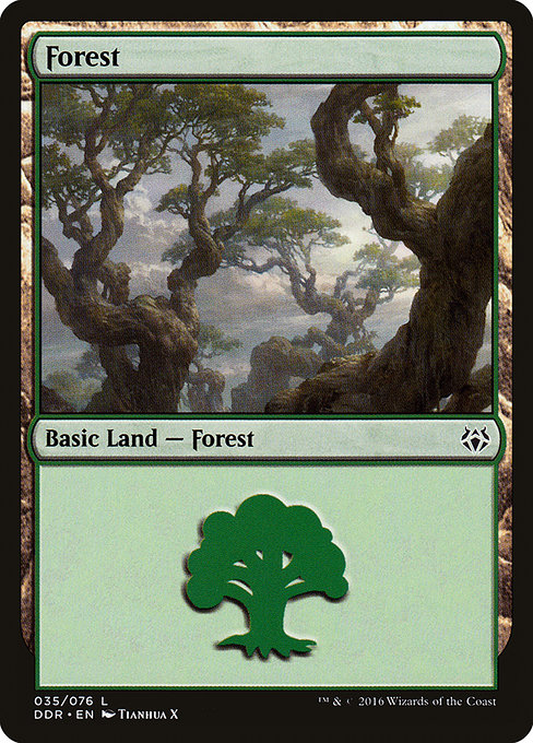 Forest from Duel Decks: Nissa vs. Ob Nixilis