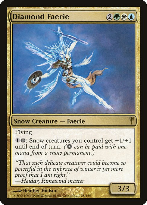 Diamond Faerie highlighted card art
