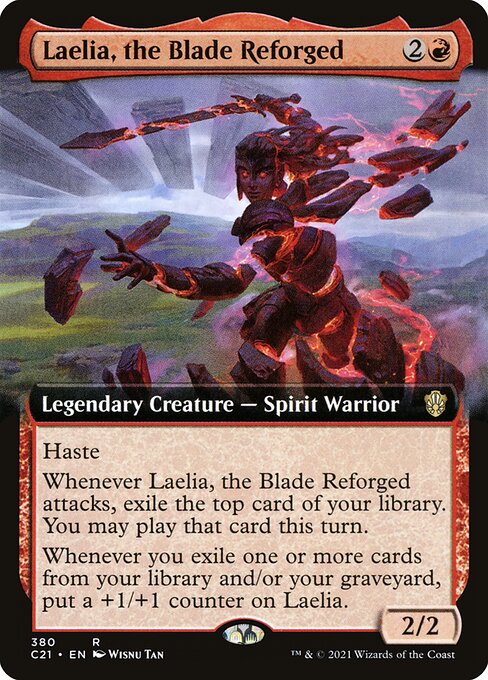 Laelia, the Blade Reforged from Commander 2021