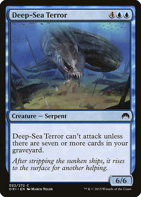 Deep-Sea Terror highlighted card art
