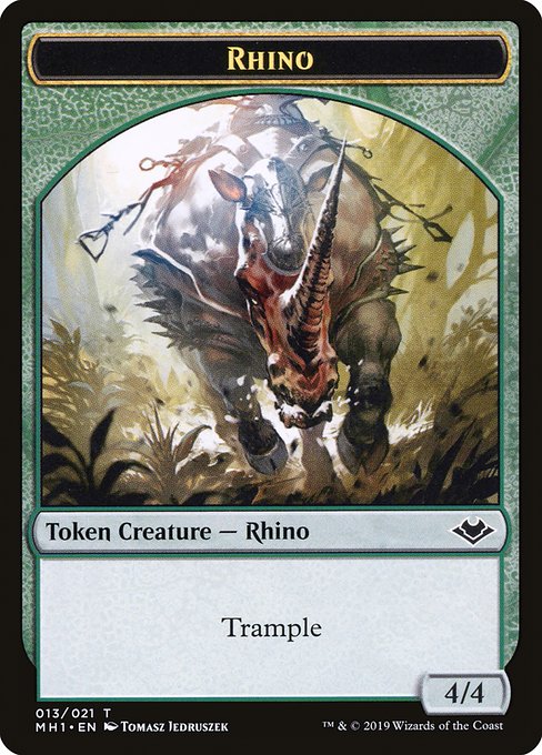 Rhino from Modern Horizons Tokens
