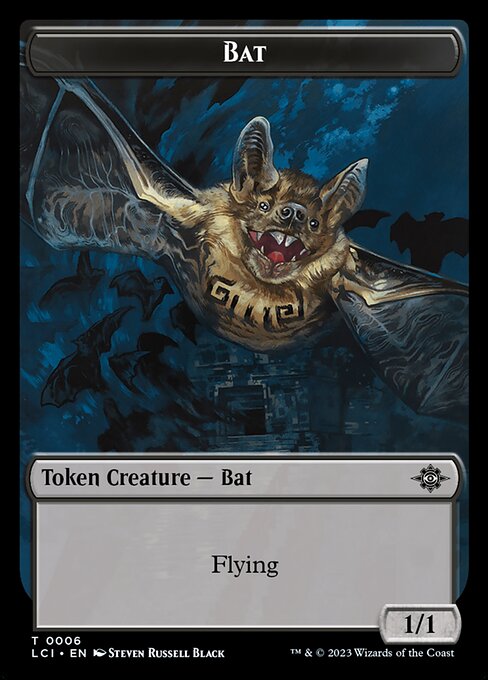 Bat from The Lost Caverns of Ixalan Tokens
