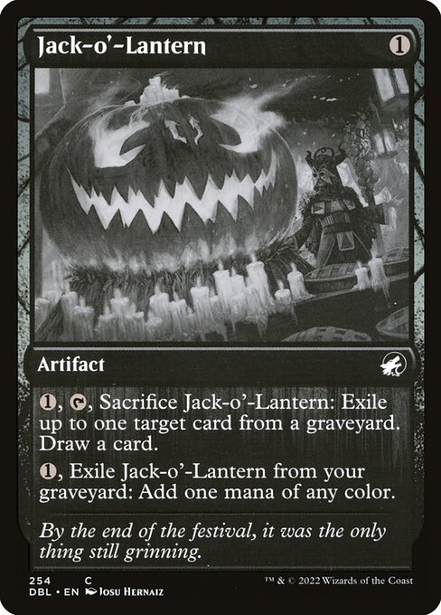 Jack-o'-Lantern highlighted card art