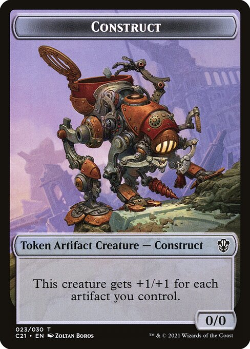 Construct from Commander 2021 Tokens