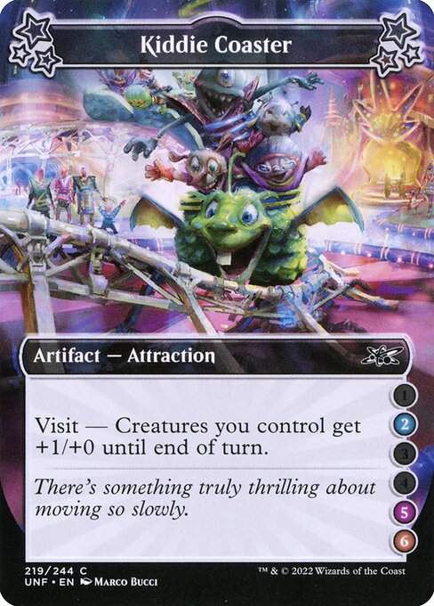 Kiddie Coaster highlighted card art