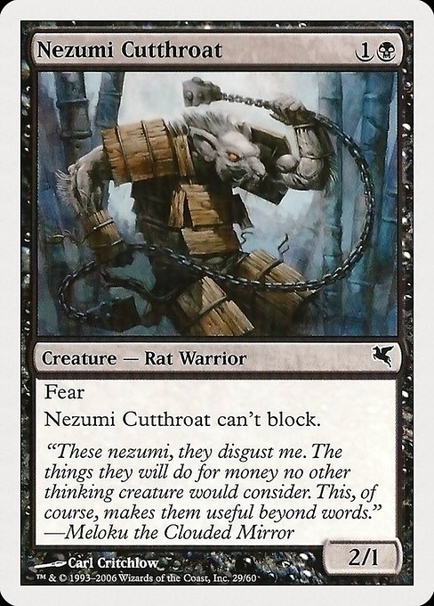 Nezumi Cutthroat from Hachette UK