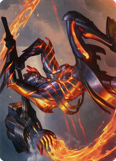 Forgehammer Centurion // Forgehammer Centurion from Phyrexia: All Will Be One Art Series