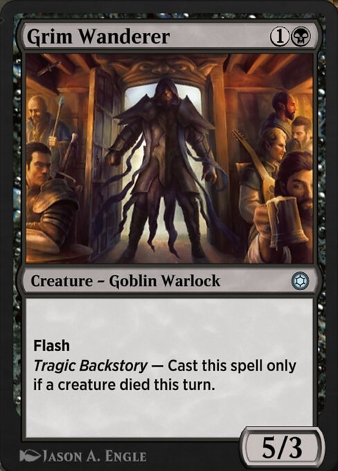 Grim Wanderer highlighted card art