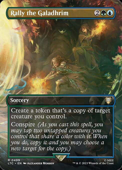 Rally the Galadhrim highlighted card art