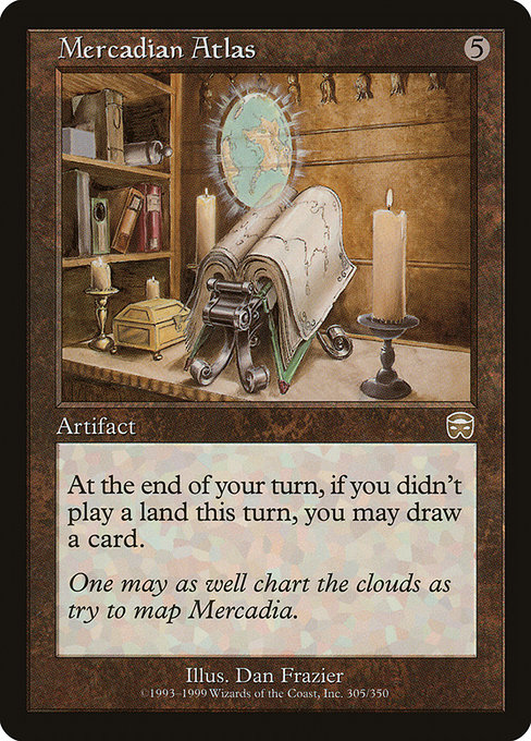 Mercadian Atlas highlighted card art