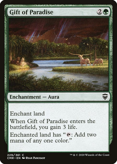 Gift of Paradise from Commander Legends