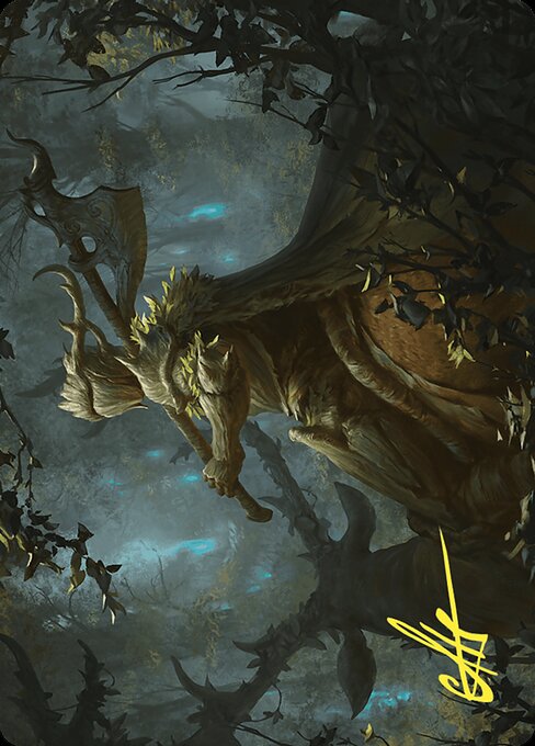 Verdant Outrider // Verdant Outrider highlighted card art