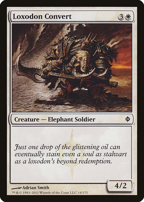 Loxodon Convert highlighted card art