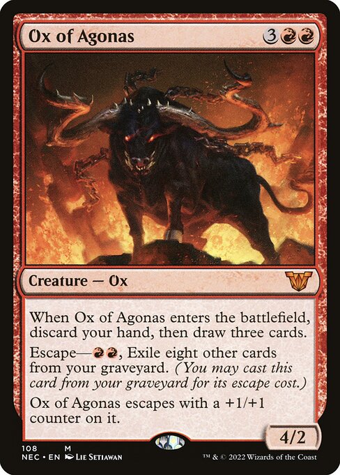 Ox of Agonas highlighted card art