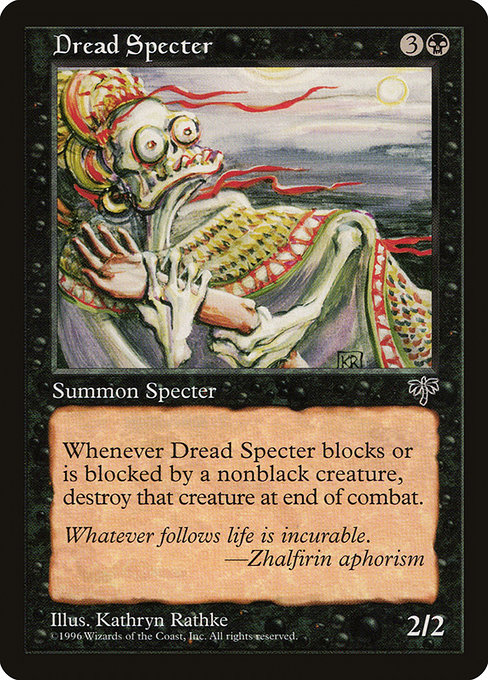 Dread Specter highlighted card art