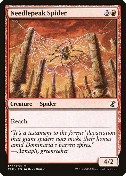 Needlepeak Spider highlighted card art