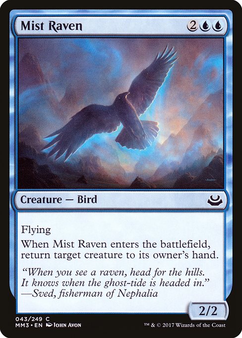 Mist Raven from Modern Masters 2017