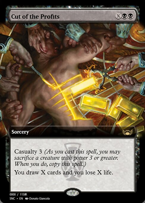 Cut of the Profits highlighted card art