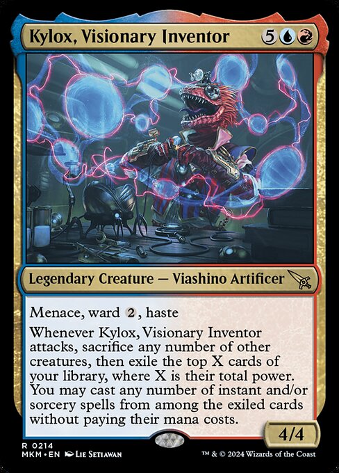Kylox, Visionary Inventor highlighted card art