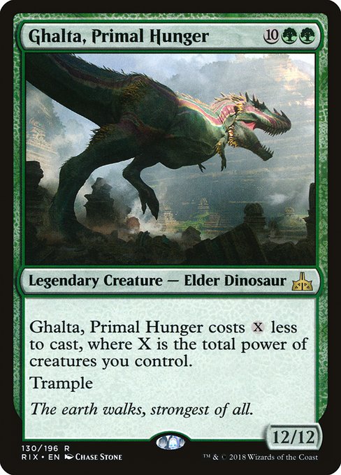 Ghalta, Primal Hunger from Rivals of Ixalan