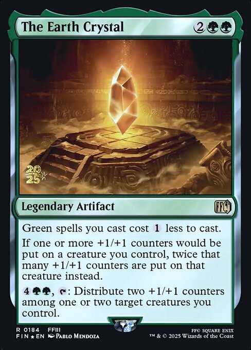 The Earth Crystal highlighted card art