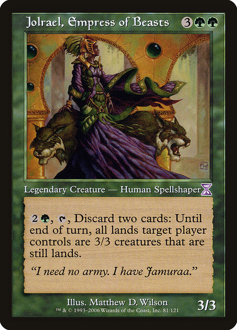 Jolrael, Empress of Beasts highlighted card art