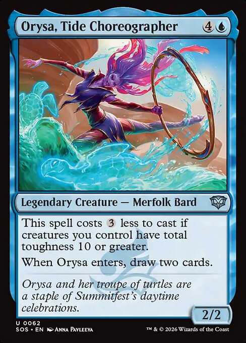 Orysa, Tide Choreographer from Secrets of Strixhaven