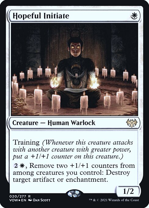 Hopeful Initiate from Innistrad: Crimson Vow Promos