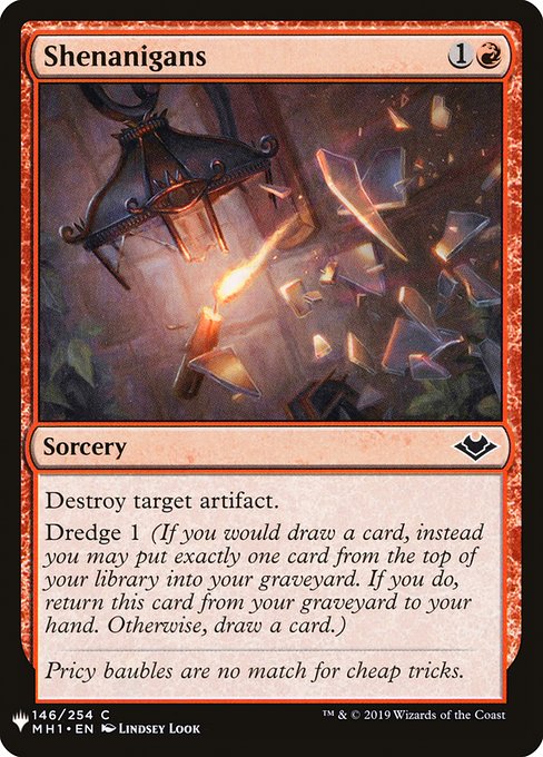 Shenanigans from The List